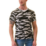 Premium European T-Shirt // Black Camouflage (XL)