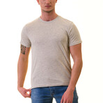 Premium European T-Shirt // Light Gray Melange (L)