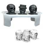 Skull Ice Tray // 3 in 1 // Set of 2