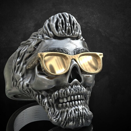 Skull With Glasses (6)