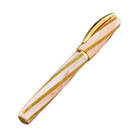Visconti Divina Fashion Rose Medium Nib Fountain Pen // KP18-26-FPA10M