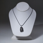 Genuine Sikhote Alin Meteorite Pendant // 18" Sterling Silver Chain