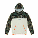 Camo Sherpa Jacket // Khaki (XL)