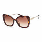 Women's Fashion PR03YSF-2AU6S1 Sunglasses // Tortoise + Brown Gradient