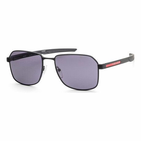 Men's Linea Rossa PS54WS-DG009R Sunglasses // Black + Blue