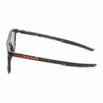 Men's Linea Rossa PS10WS-58106F-54 Sunglasses // Matte Havana + Dark Gray