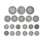 An Era of Barber Coinage // Dime, Quarter, Half Dollar // Deluxe Collector's Pouch