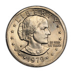 U.S. Susan B. Anthony Dollar (1979-1981, 1999) // Mint State Condition // Icons of American Coinage Series // Deluxe Display Box