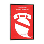 Ghostbusters Minimal Movie Poster by Chungkong (26"H x 18"W x 0.75"D)