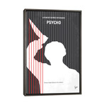 Psycho Minimal Movie Poster by Chungkong (26"H x 18"W x 0.75"D)