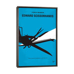 Edward Scissorhands Minimal Movie Poster by Chungkong (26"H x 18"W x 0.75"D)