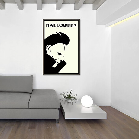 Halloween Minimalist Poster by Popate (26"H x 18"W x 0.75"D)