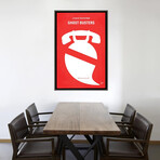 Ghostbusters Minimal Movie Poster by Chungkong (26"H x 18"W x 0.75"D)
