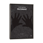 Poltergeist Minimal Movie Poster by Chungkong (26"H x 18"W x 0.75"D)
