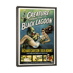 Creature from the Black Lagoon by Vintage Apple Collection (26"H x 18"W x 0.75"D)