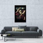 The Samurai Slasher by Vincent Trinidad (26"H x 18"W x 0.75"D)
