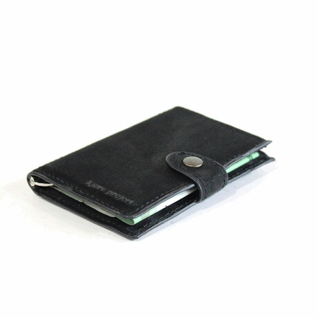 iClutch Wallet + Coins Pocket // Black