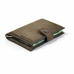 iClutch Wallet + Coins Pocket // Brown