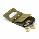 iClutch Wallet + Coins Pocket // Green