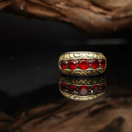 Sterling Silver + Ruby Ring III (9)