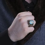 Sterling Silver + Turquoise Ring (9)