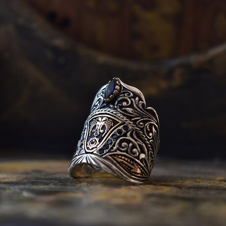 Sterling Silver + Zircon Ring (9)