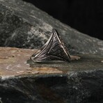 Sterling Silver Double-Headed Eagle Ring (9)