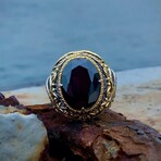 Sterling Silver + Onyx Ring IV (9)