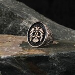 Sterling Silver Double-Headed Eagle Ring (9)