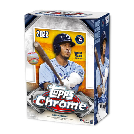 2022 Topps Chrome MLB Baseball Blaster Box // Sealed Box Of Cards
