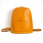 Epi Leather Backpack // Yellow