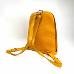 Epi Leather Backpack // Yellow
