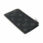 Leather Cardholder // Black + Gray
