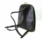 Epi Leather Backpack // Black