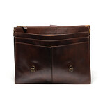 Complete Leather Briefcase // Antique Brown