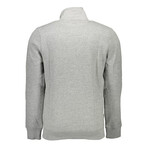 Charles Zip-Up Sweater // Gray (M)