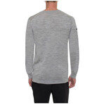 Jordan V-Neck Pullover Sweater // Gray Marl (L)