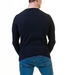 0224 Tailor Fit Crewneck Sweater // Black (S)