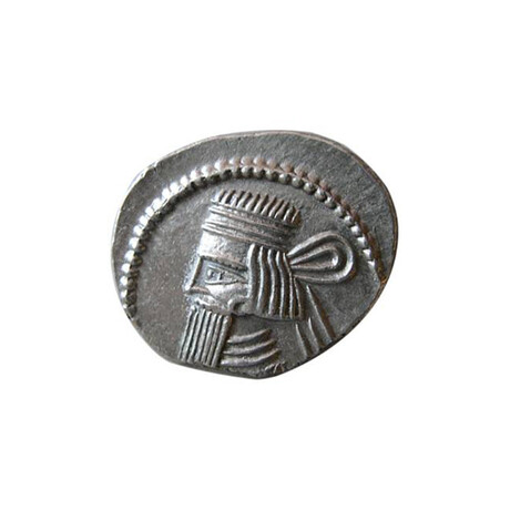 Ancient Persian Silver Coin // Parthia, 10-38 CE