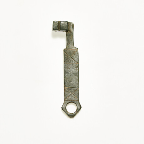 Excellent Roman bronze key // 1st – 3rd Century CE