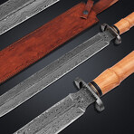 Olive Wood Dagger Sword