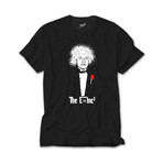 Einstein Short Sleeve Tee // Black (4XL)