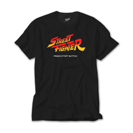 Street Fighter Short Sleeve Tee // Black (XS)