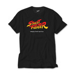 Street Fighter Short Sleeve Tee // Black (4XL)