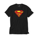 Superman Short Sleeve Tee // Black (XL)