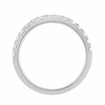 0.50 CTW Lab Grown Diamond Ring Band // 14K White Gold (6)