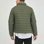 Darren Puffer Jacket // Olive (XL)