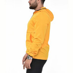 Kody Half-Zip Pullover Raincoat // Yellow (L)