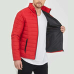 Darren Puffer Jacket // Red (XL)