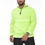 Kody Half-Zip Pullover Raincoat // Light Green (XL)